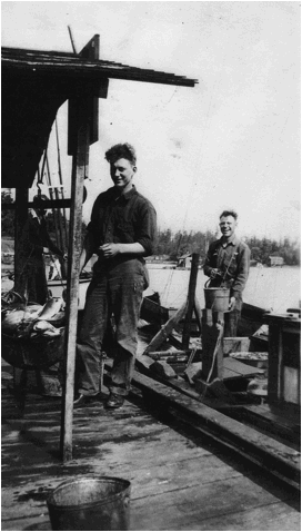 Page's fish-selling wharf